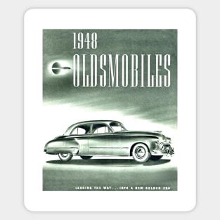 1948 OLDSMOBILE - advert Sticker